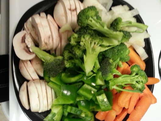Healthy, fresh veggies.